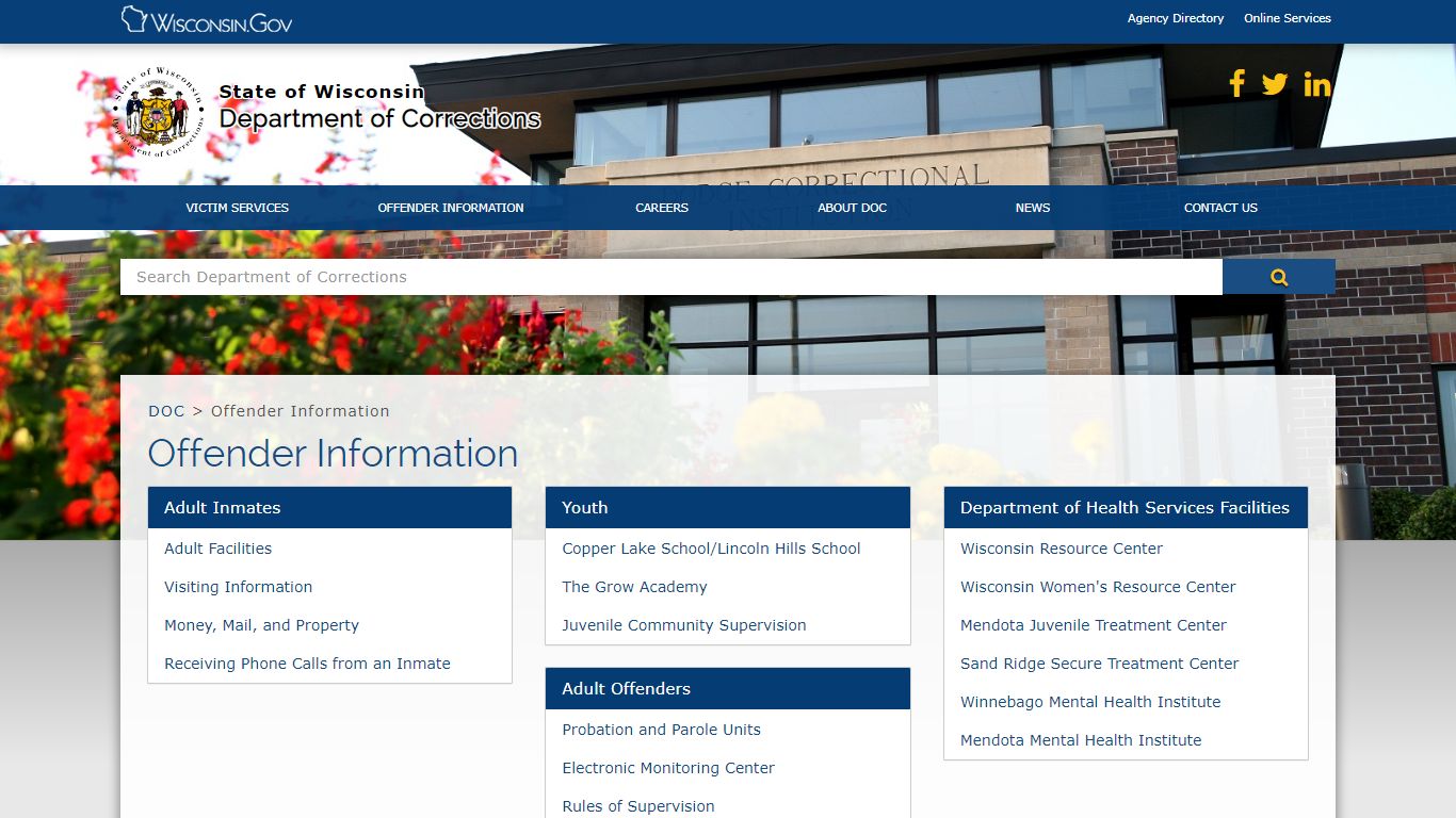 DOC Offender Information